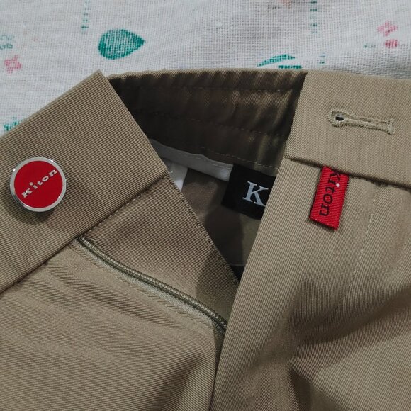 Kiton Khaki Casual Pants - Picture 10 of 10